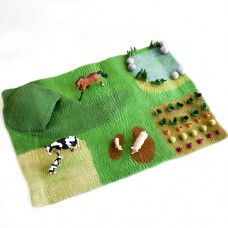 Playscape Felt - Farm Mat 